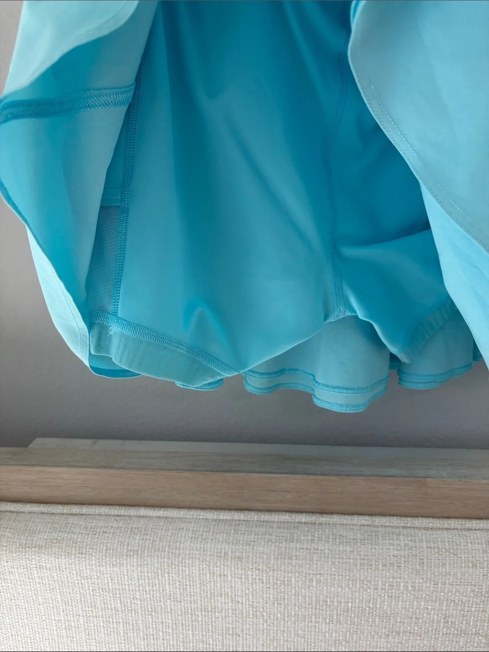 lululemon athletica Light Blue Athletic Skirt